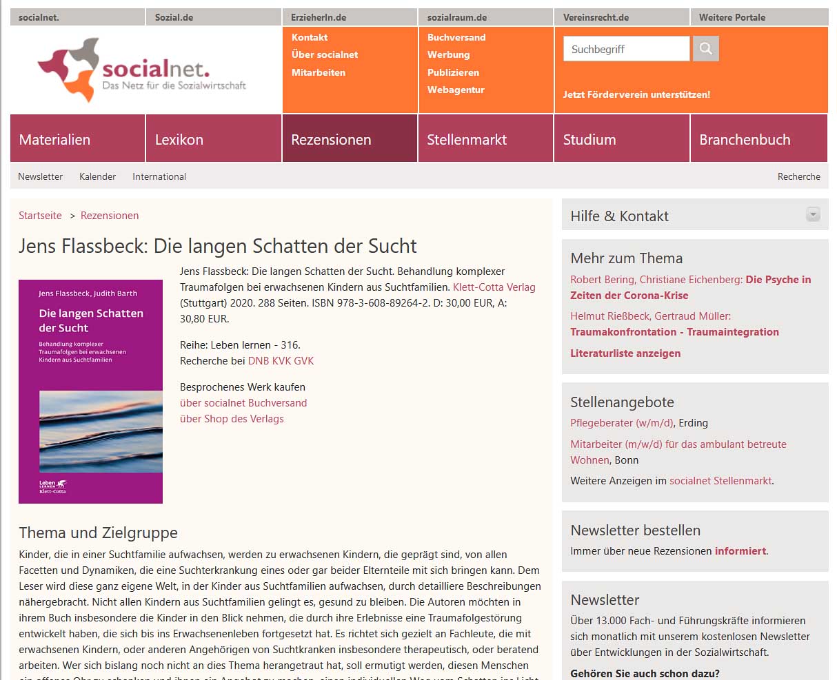 wensite socialnet.de