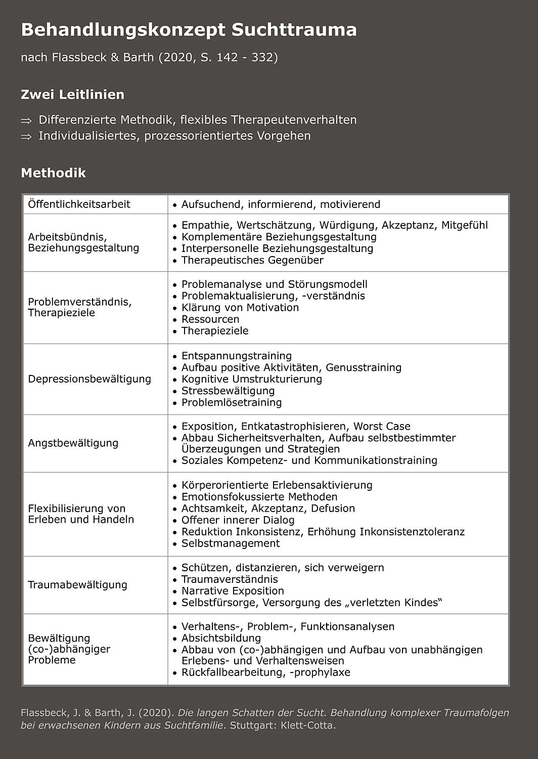 behandlungskonzept suchttrauma