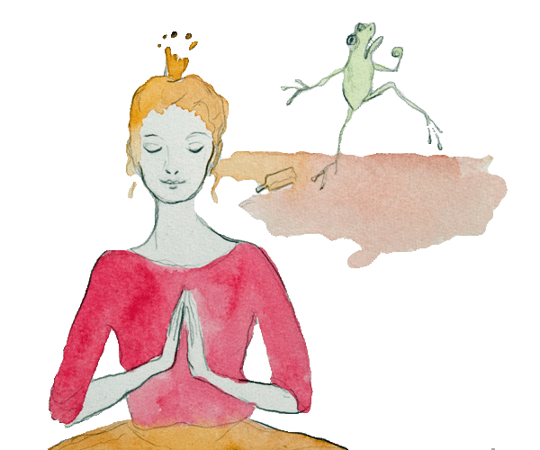 illustration meditation