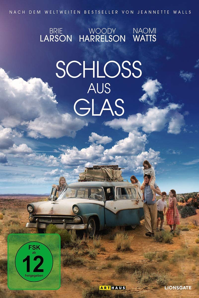 poster schloss aus glas